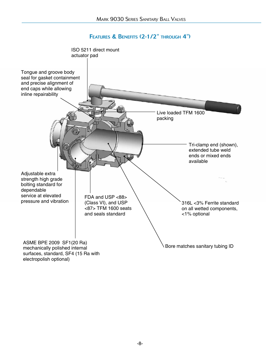 Steriflow Mark 9030 Series User Manual | Page 8 / 13