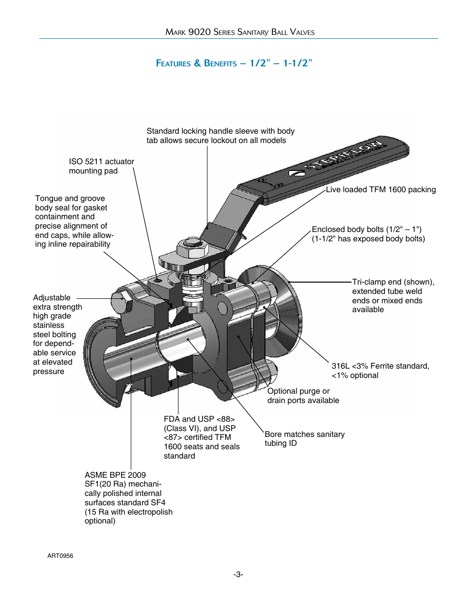 Steriflow Mark 9020 Series User Manual | Page 3 / 15