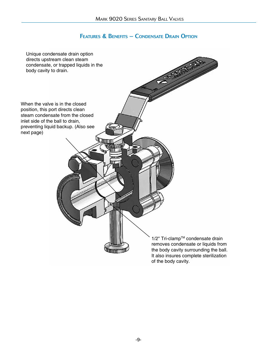 Steriflow Mark 9020 Series User Manual | Page 9 / 15