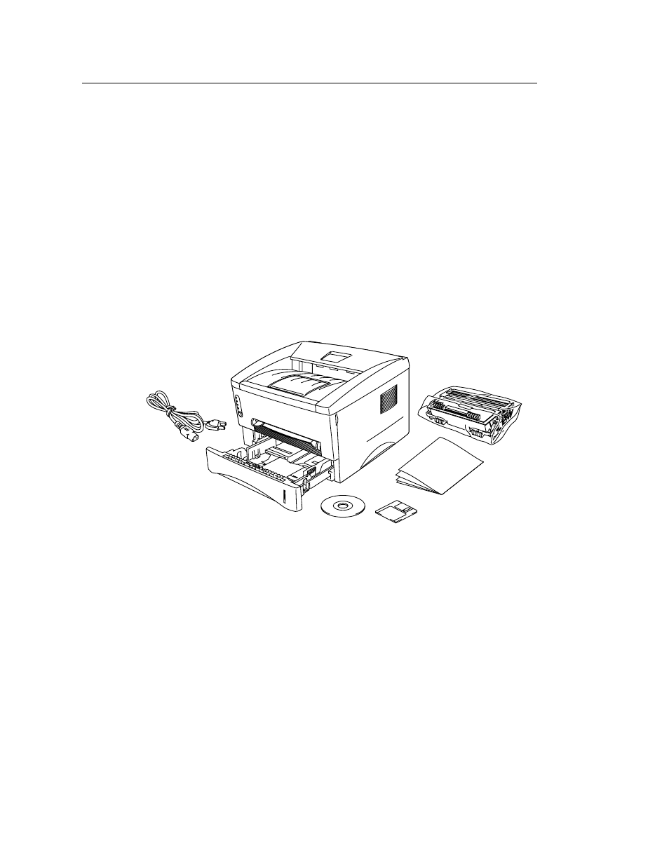 Carton components | Brother HL-1250 User Manual | Page 3 / 16