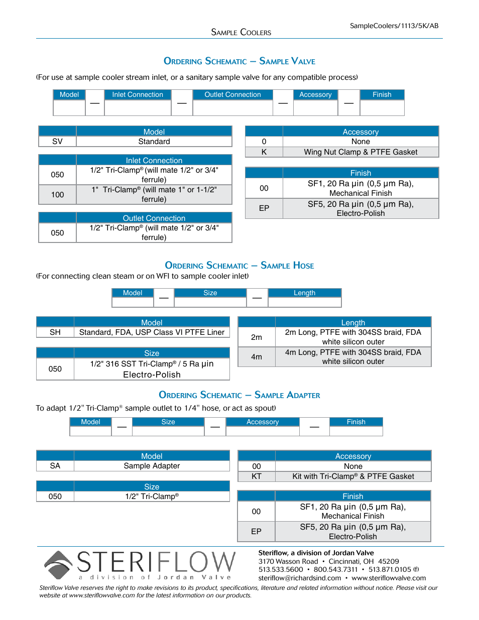 Steriflow SC30 Series User Manual | Page 8 / 8