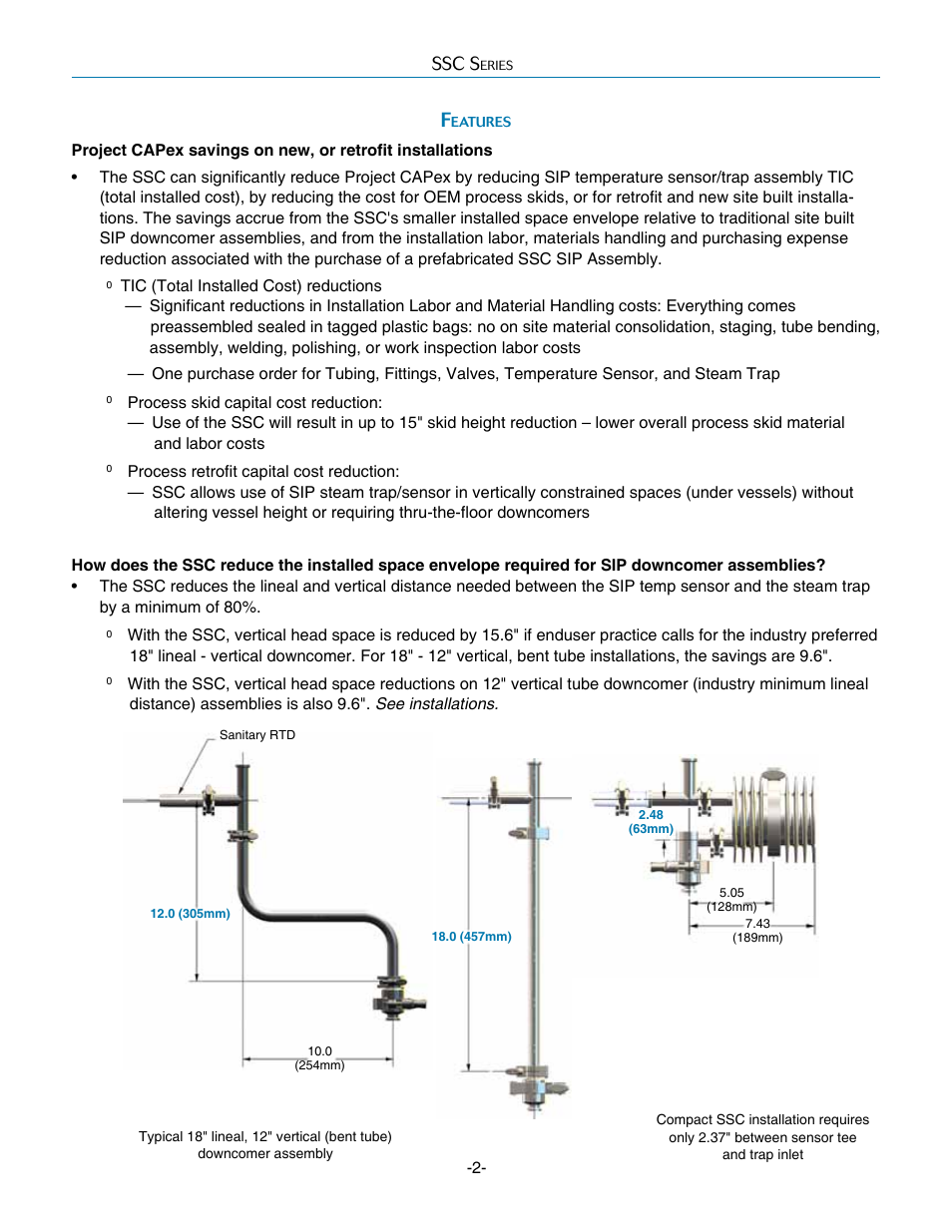 Ssc s | Steriflow SSC Series User Manual | Page 2 / 8