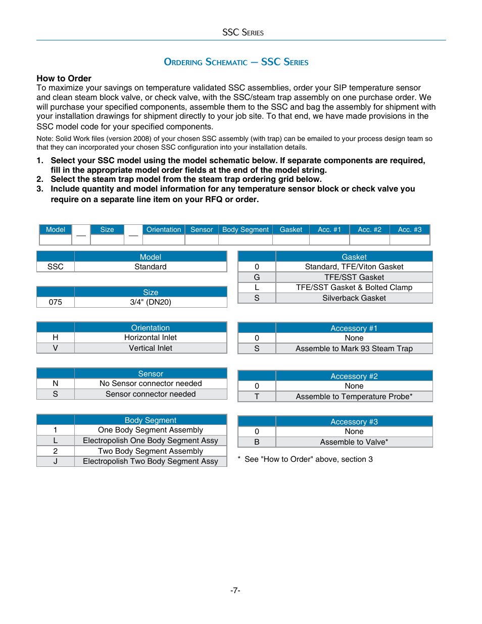 Ssc s | Steriflow SSC Series User Manual | Page 7 / 8