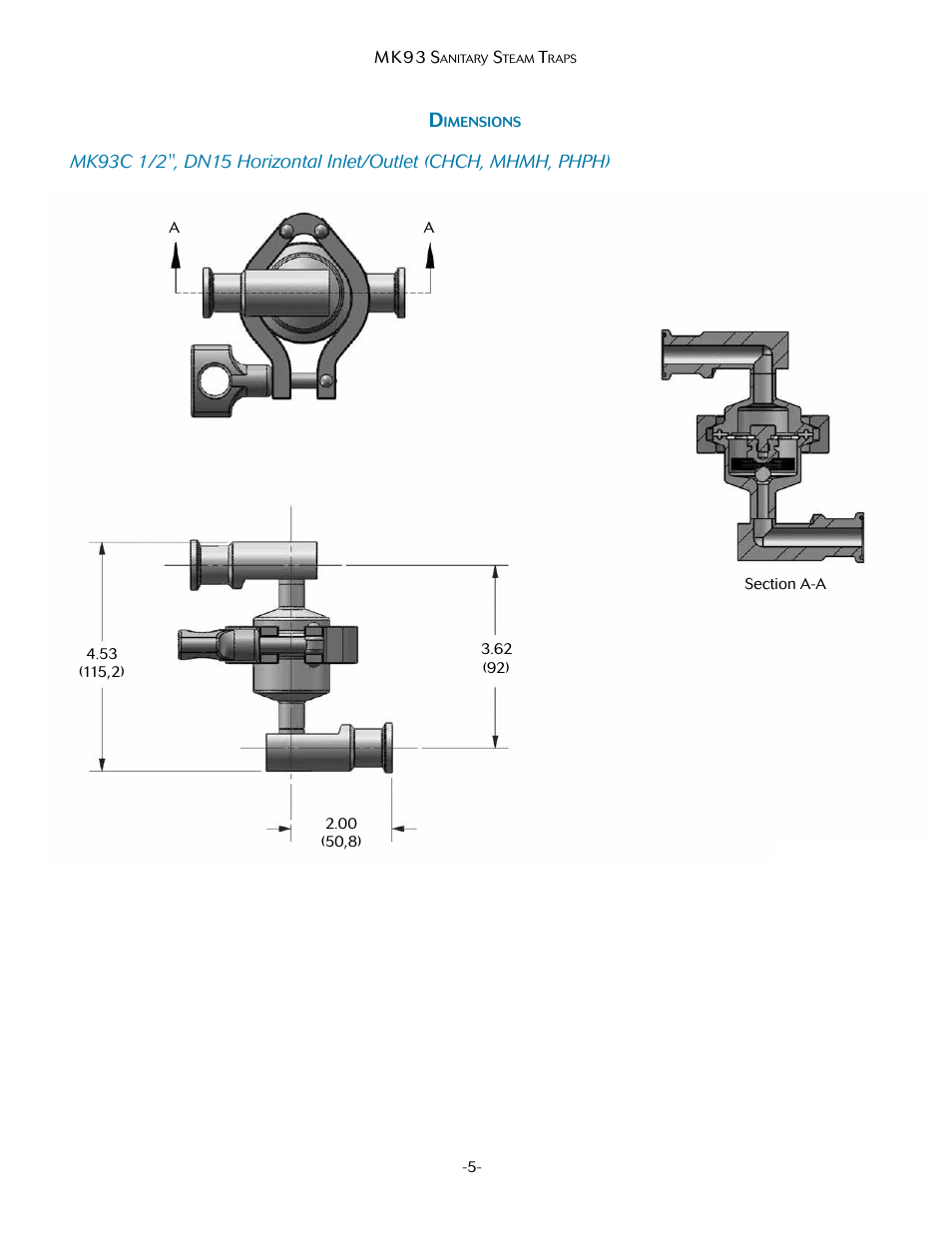 Steriflow Mark 93 Series User Manual | Page 5 / 9