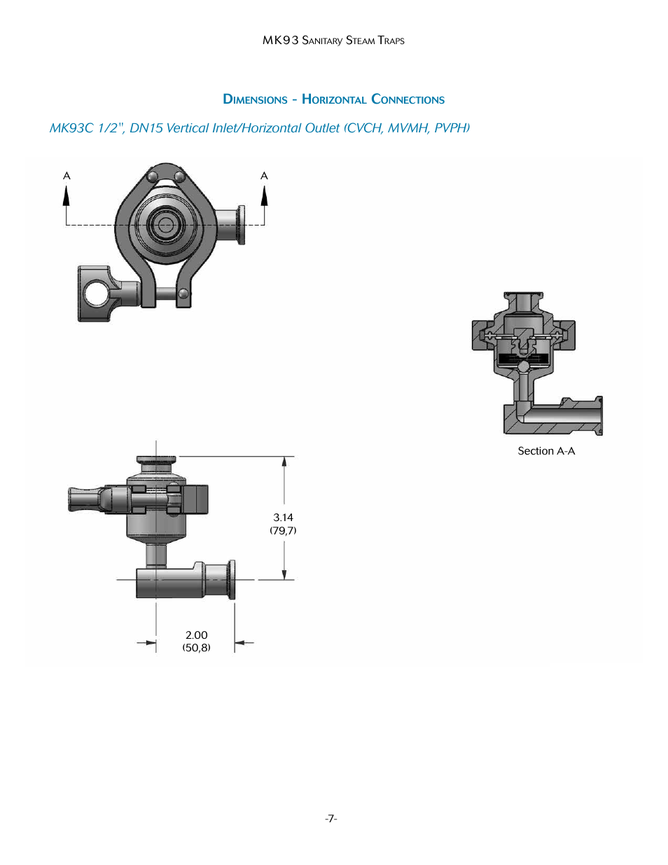 Steriflow Mark 93 Series User Manual | Page 7 / 9