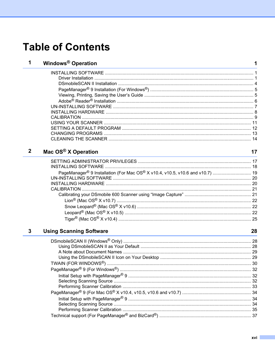 Brother DsMobile 600 User Manual | Page 17 / 57