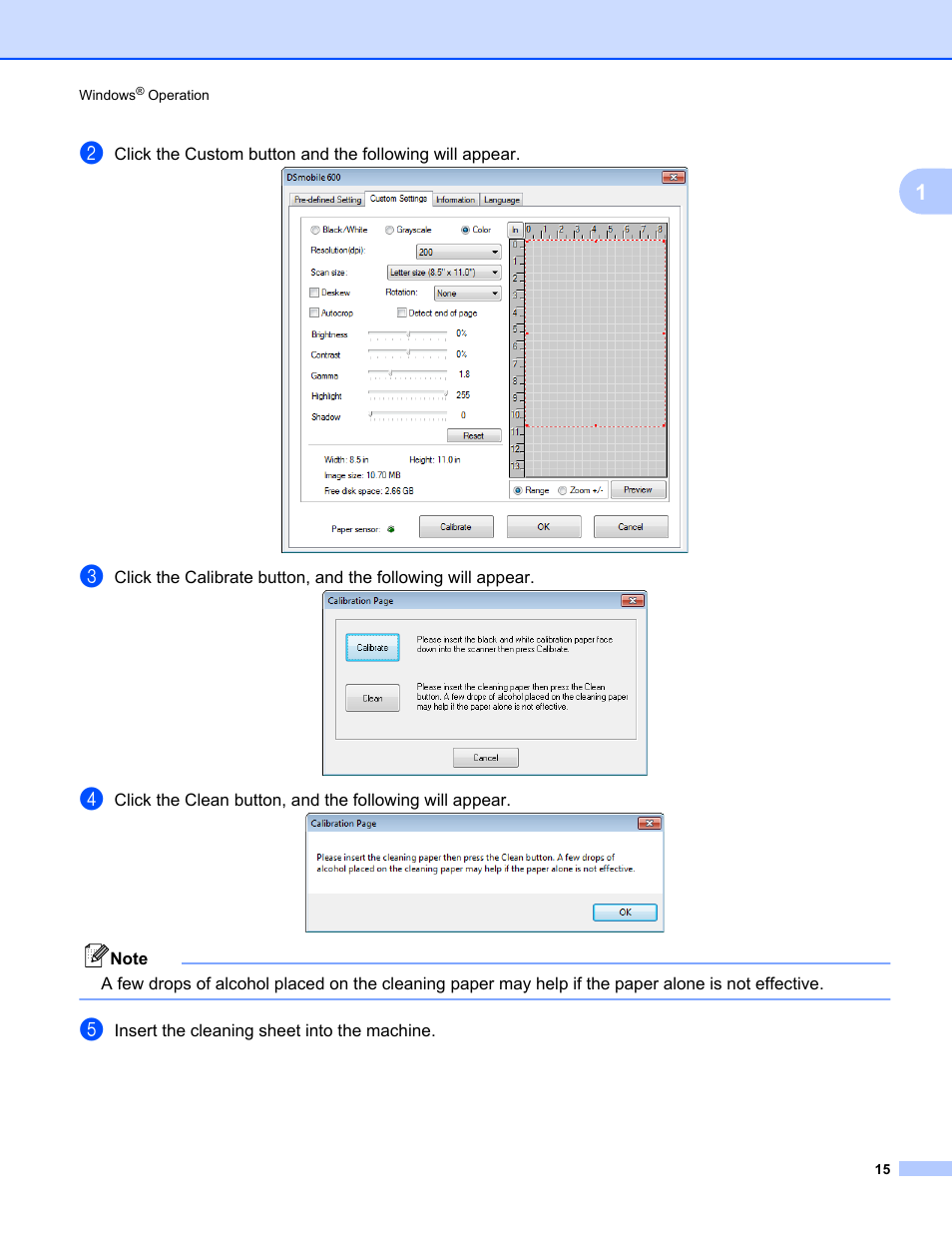 Brother DsMobile 600 User Manual | Page 33 / 57