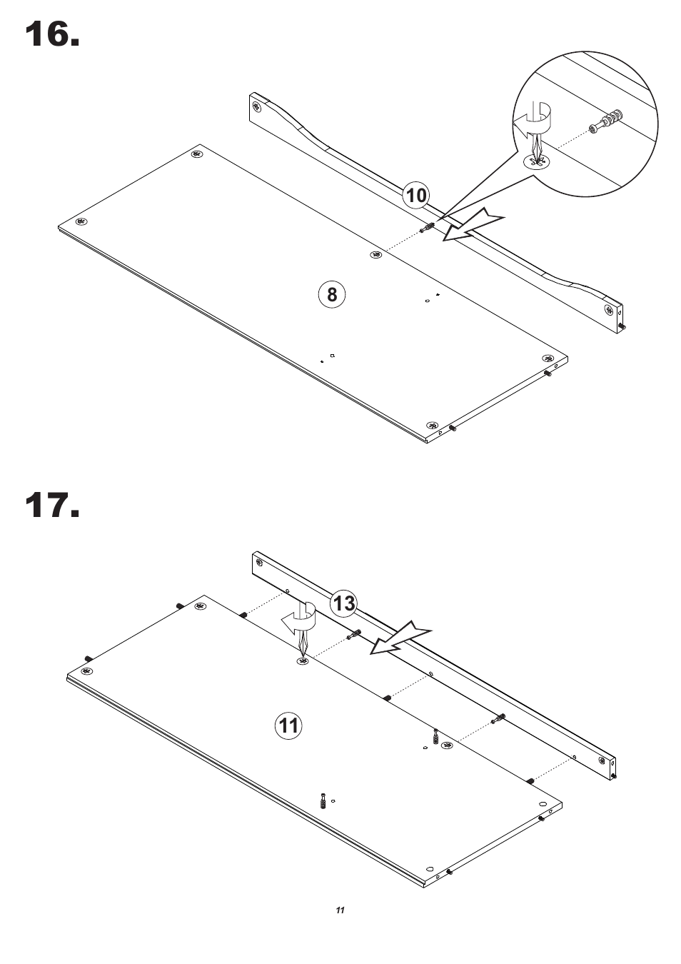 Storkcraft Aspen Combo Dresser User Manual | Page 12 / 20