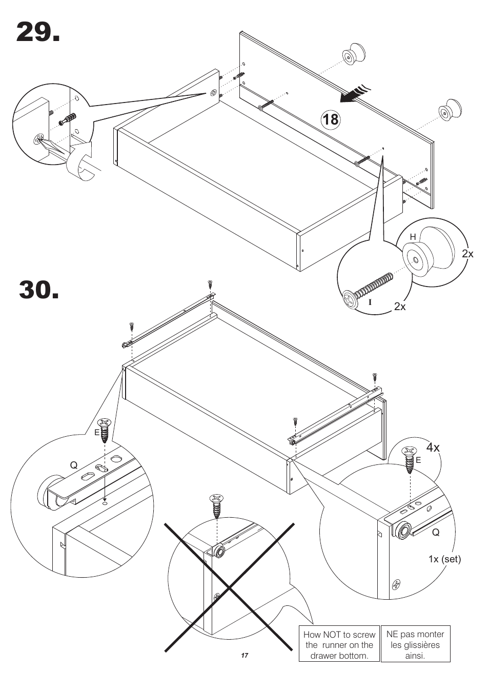 Storkcraft Aspen Combo Dresser User Manual | Page 18 / 20