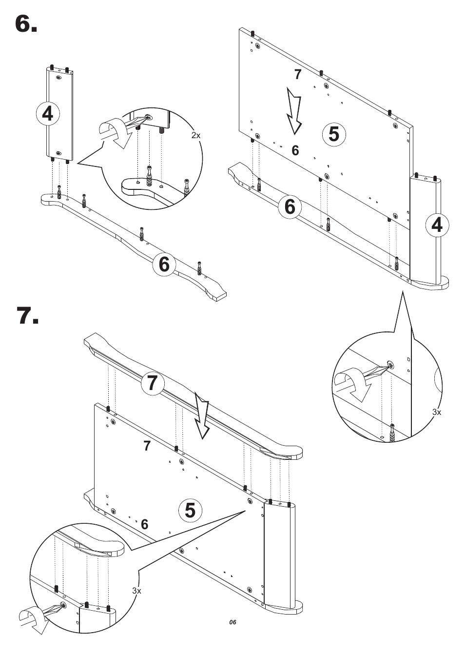 Storkcraft Aspen Combo Dresser User Manual | Page 7 / 20