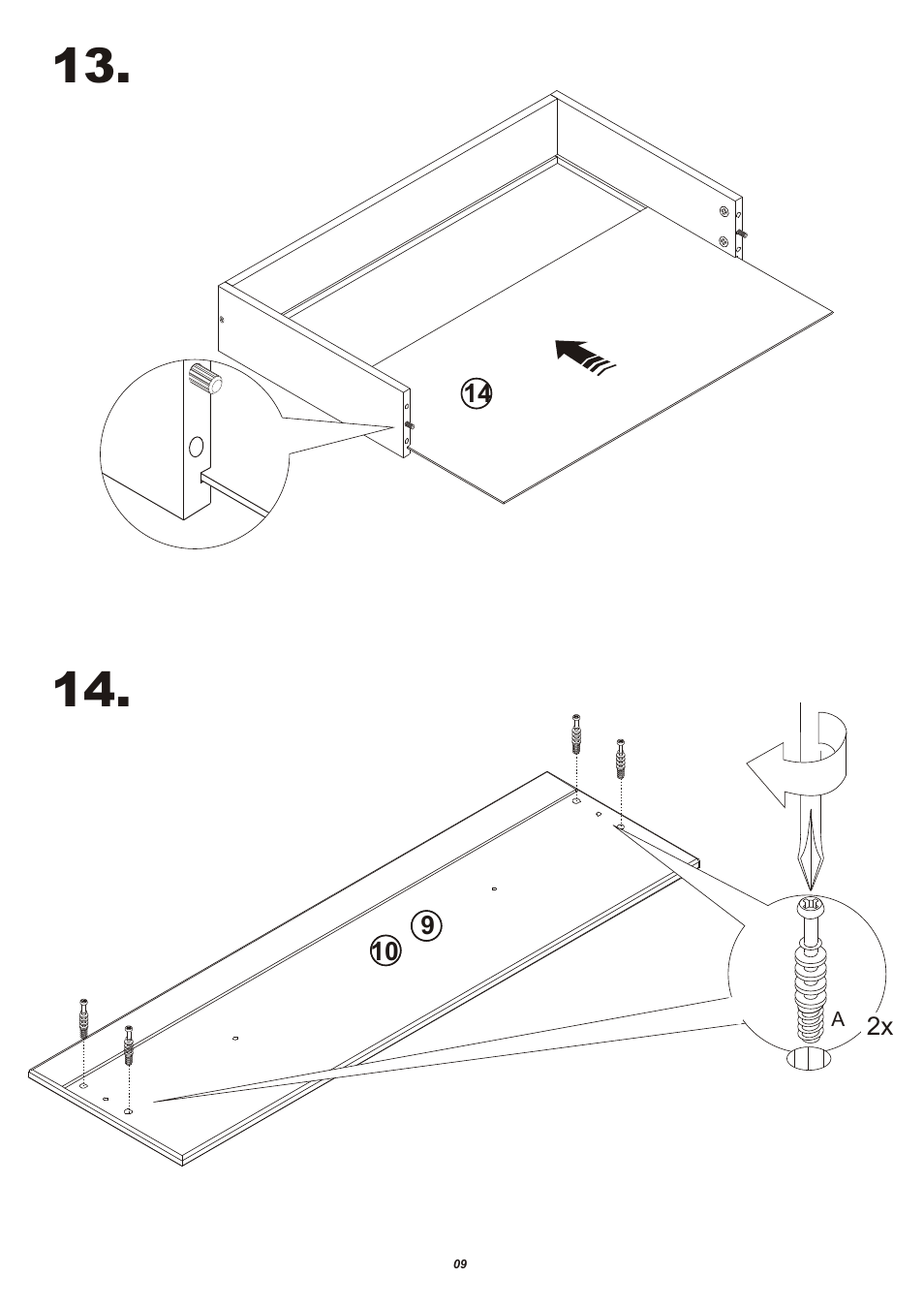 Storkcraft Beatrice 4 Drawer Chest User Manual | Page 10 / 13