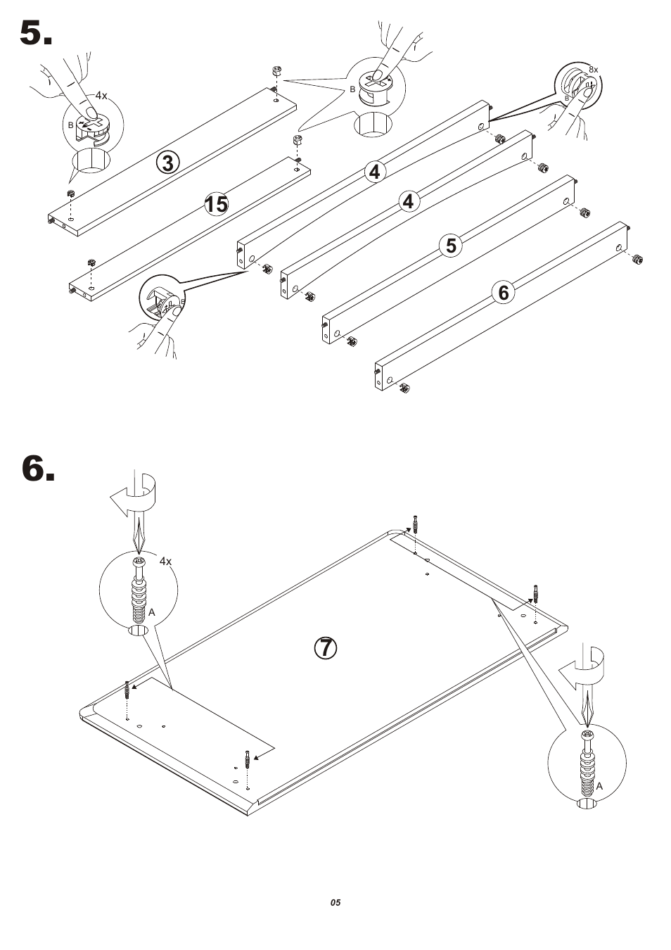 Storkcraft Beatrice 4 Drawer Chest User Manual | Page 6 / 13