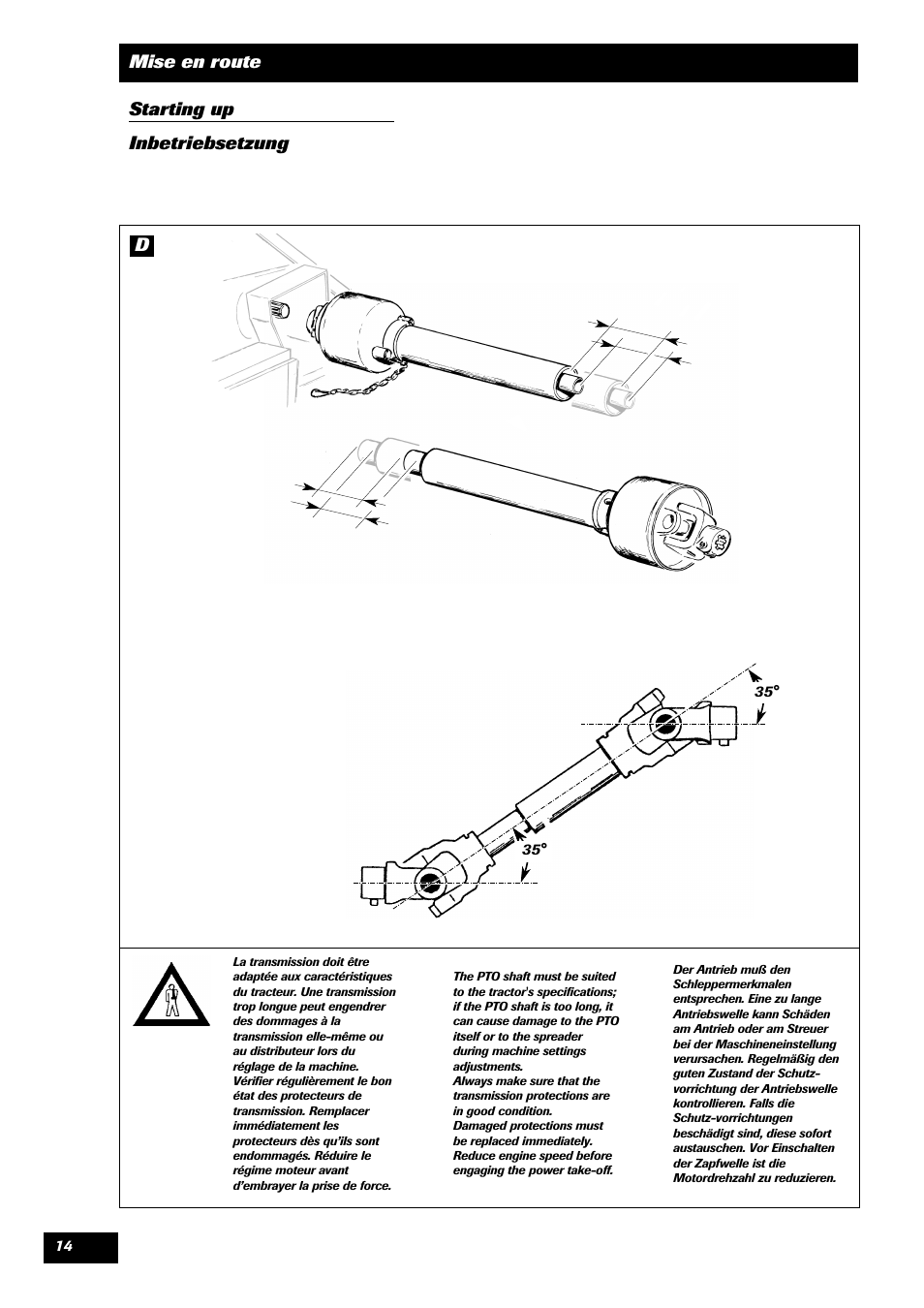 Sulky Monorotor V 500 User Manual | Page 16 / 77