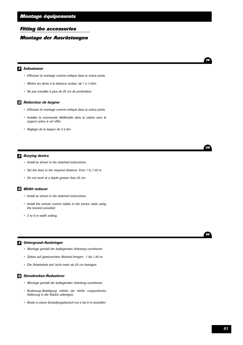 Sulky DRC User Manual | Page 53 / 55