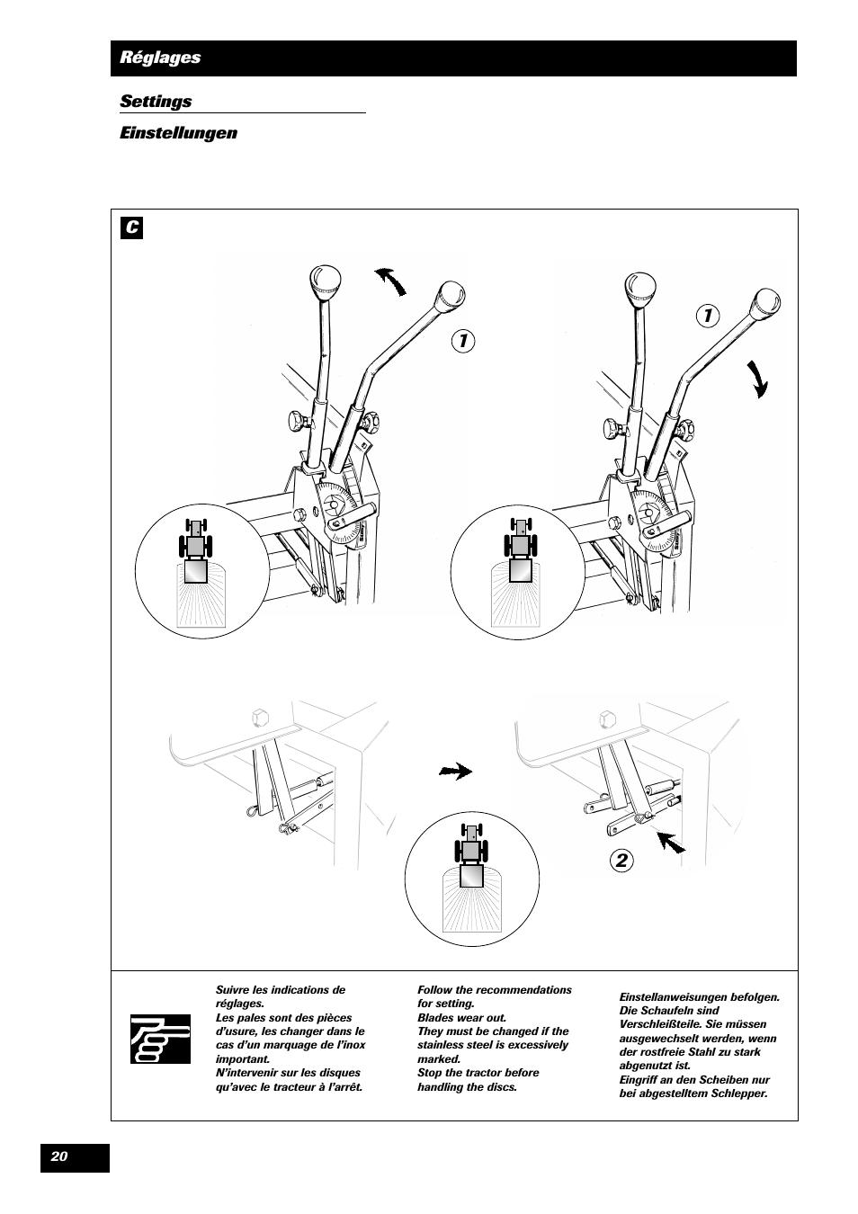Sulky Monorotor C User Manual | Page 22 / 31
