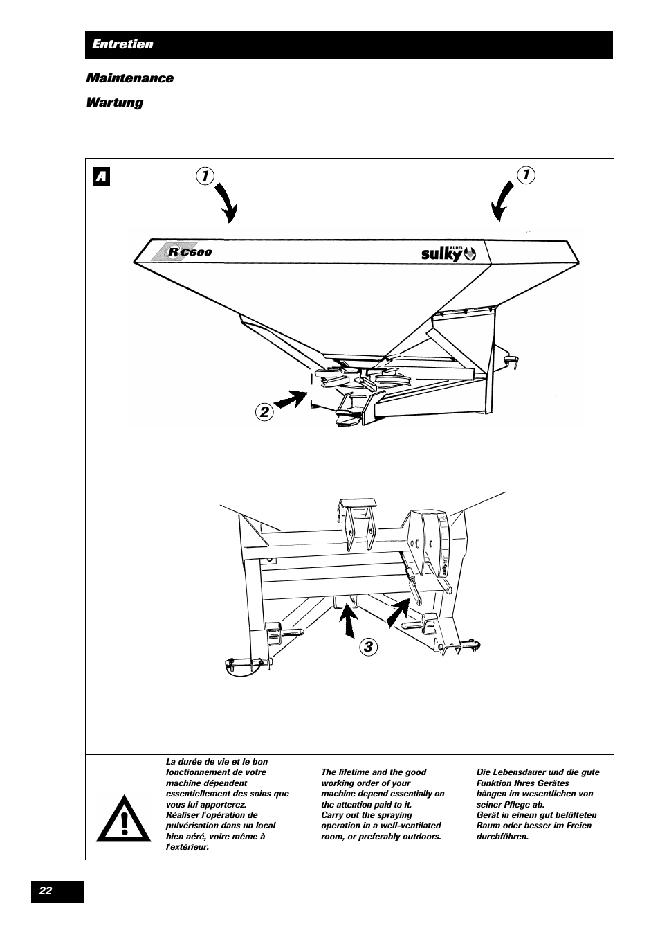 Sulky Monorotor C User Manual | Page 24 / 31