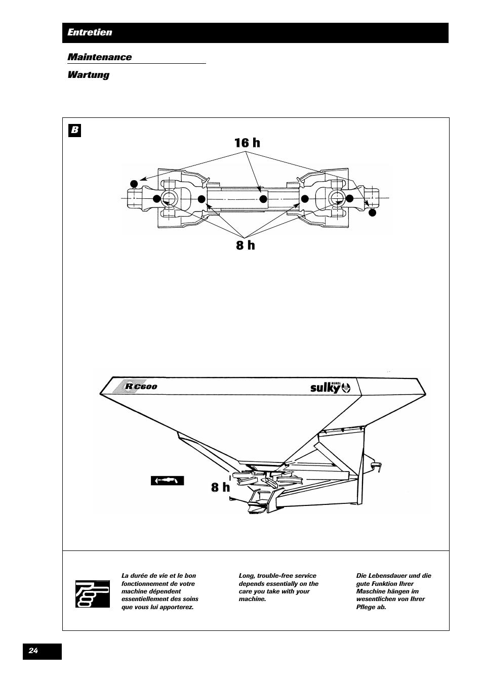 Sulky Monorotor C User Manual | Page 26 / 31