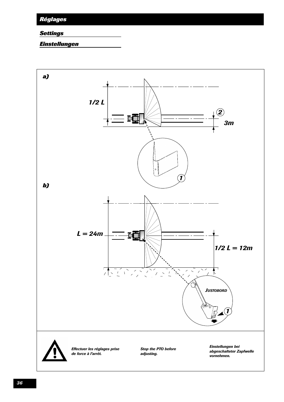 21 1/2 l | Sulky DPX 05 User Manual | Page 38 / 197