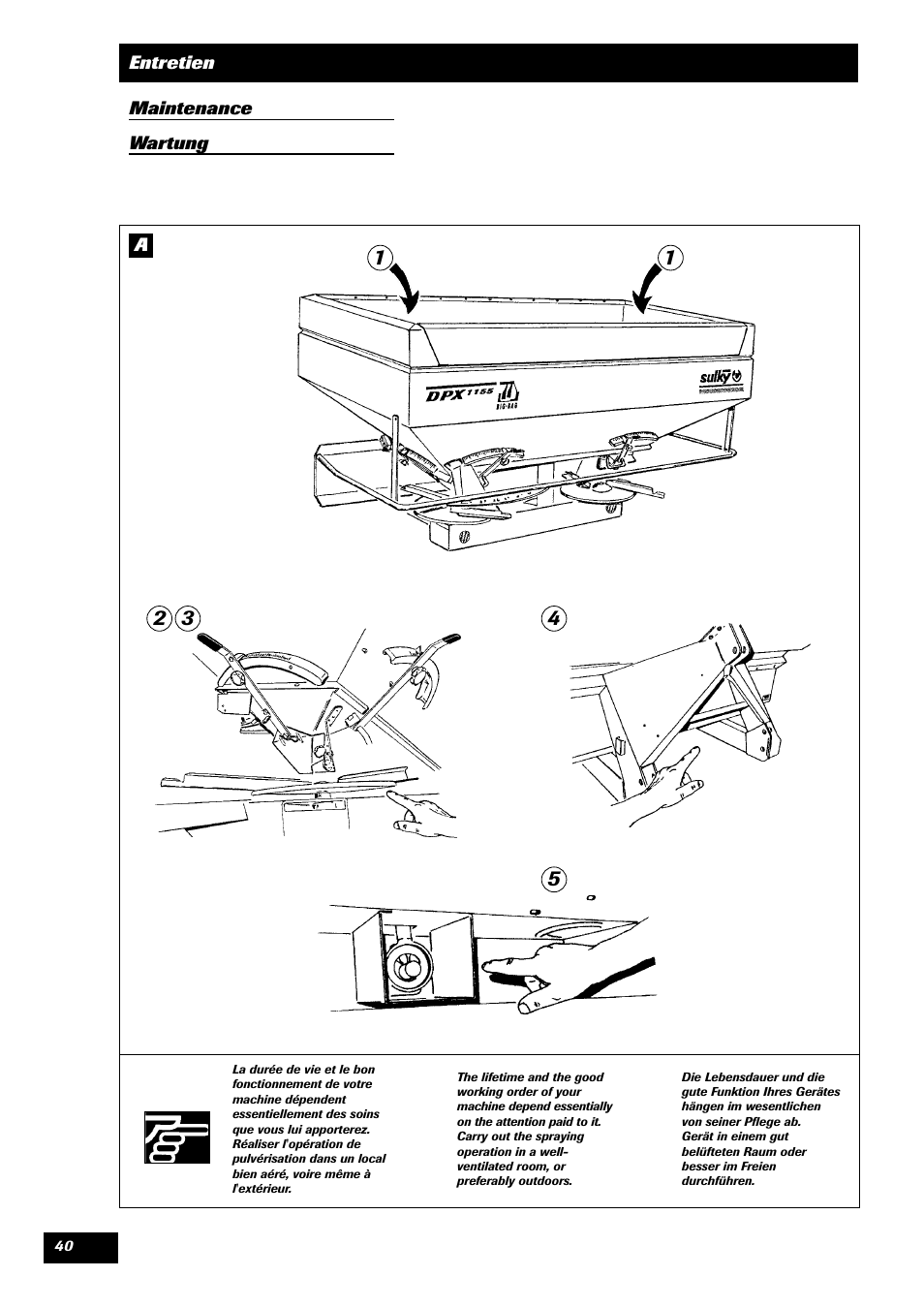 Sulky DPX 05 User Manual | Page 42 / 197