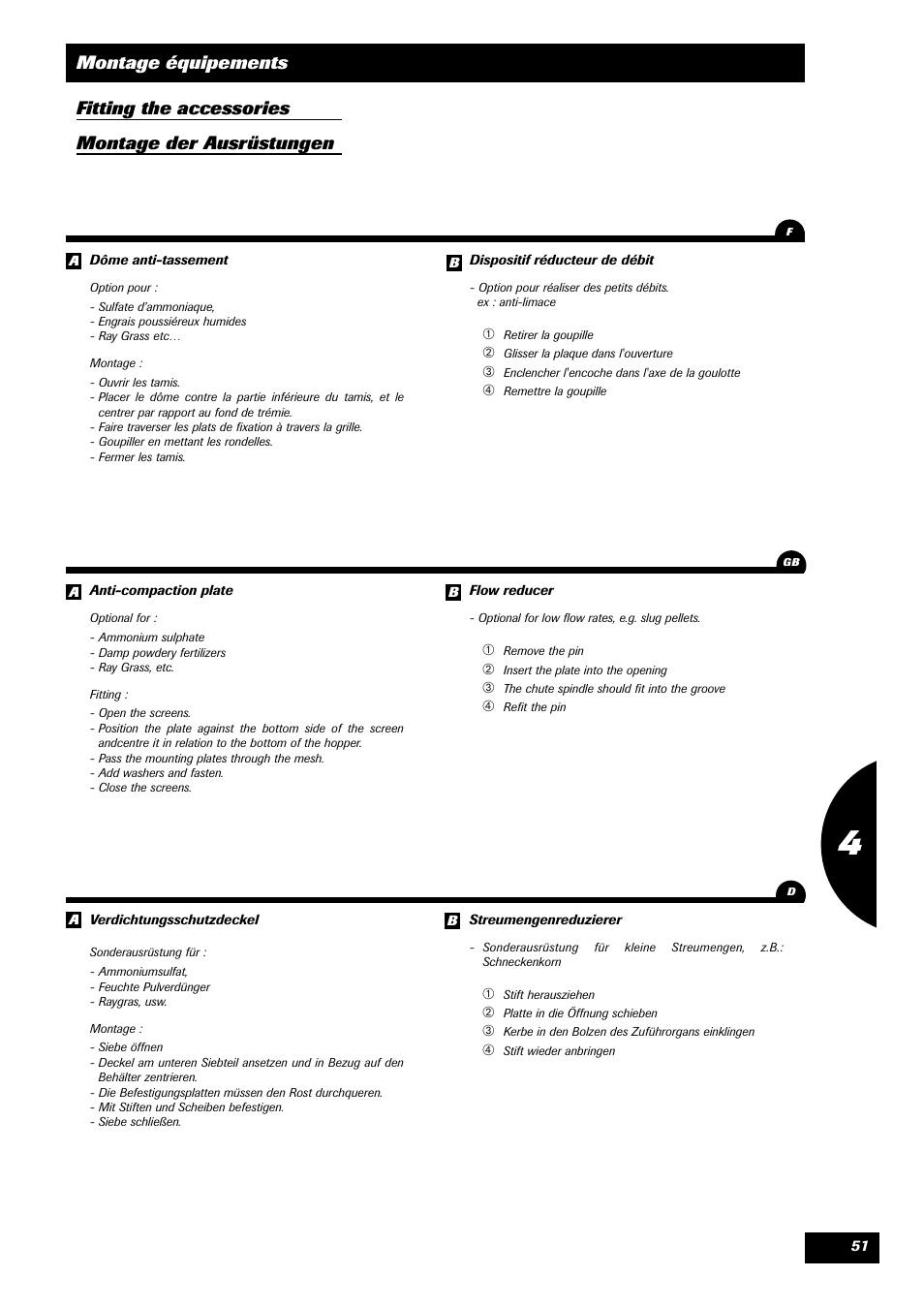 Sulky DPX 05 User Manual | Page 53 / 197