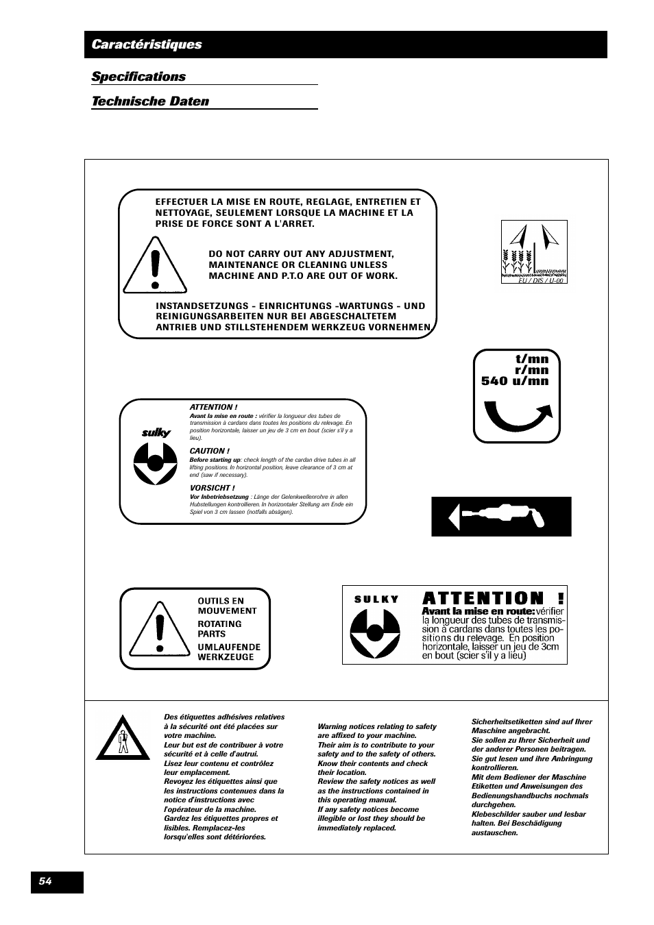 Sulky DPX 05 User Manual | Page 56 / 197