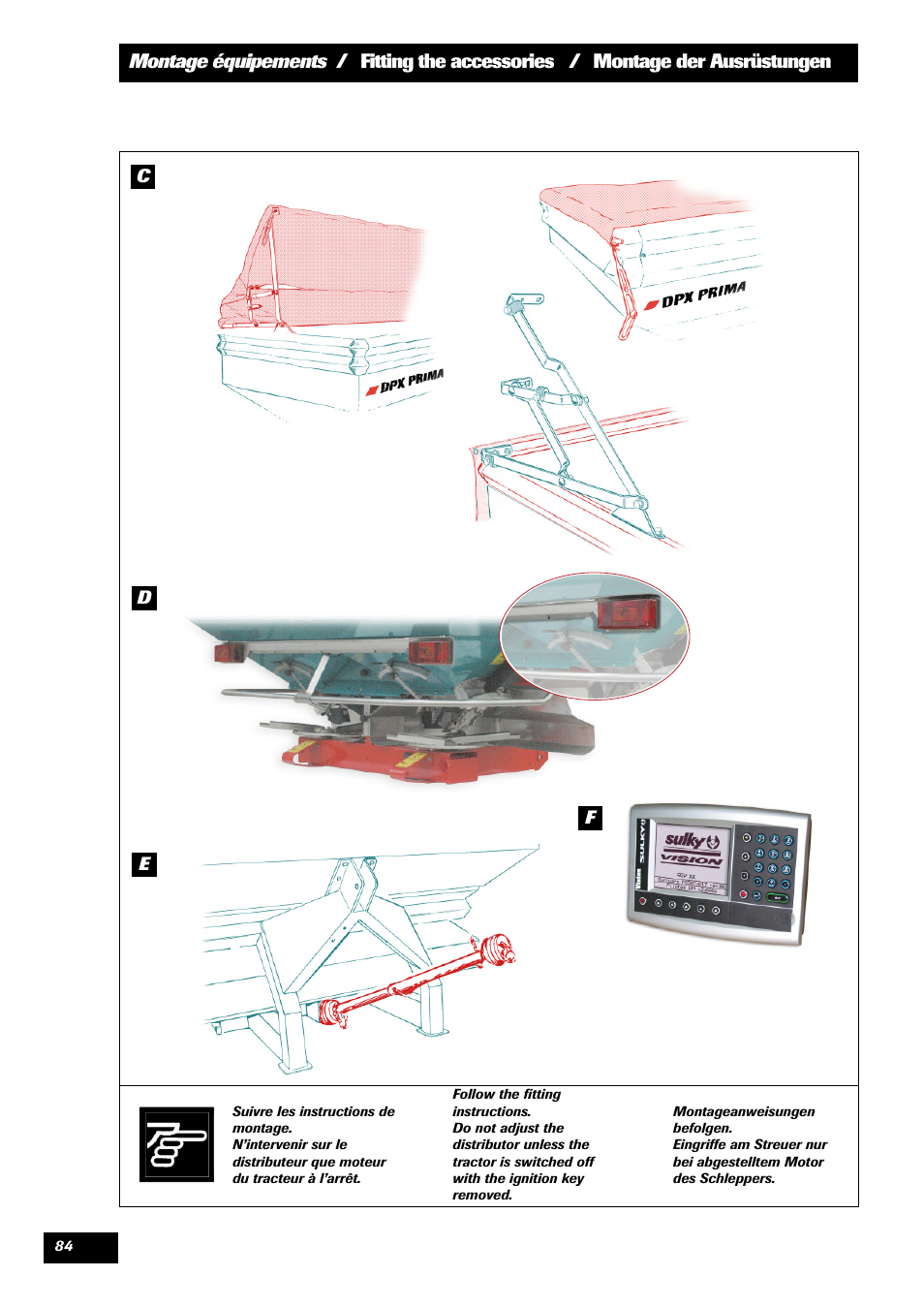 Sulky DPX Prima User Manual | Page 86 / 91