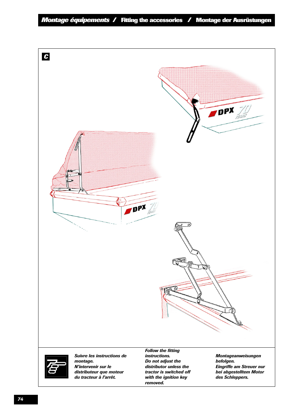 Sulky 70 years series DPX User Manual | Page 76 / 81