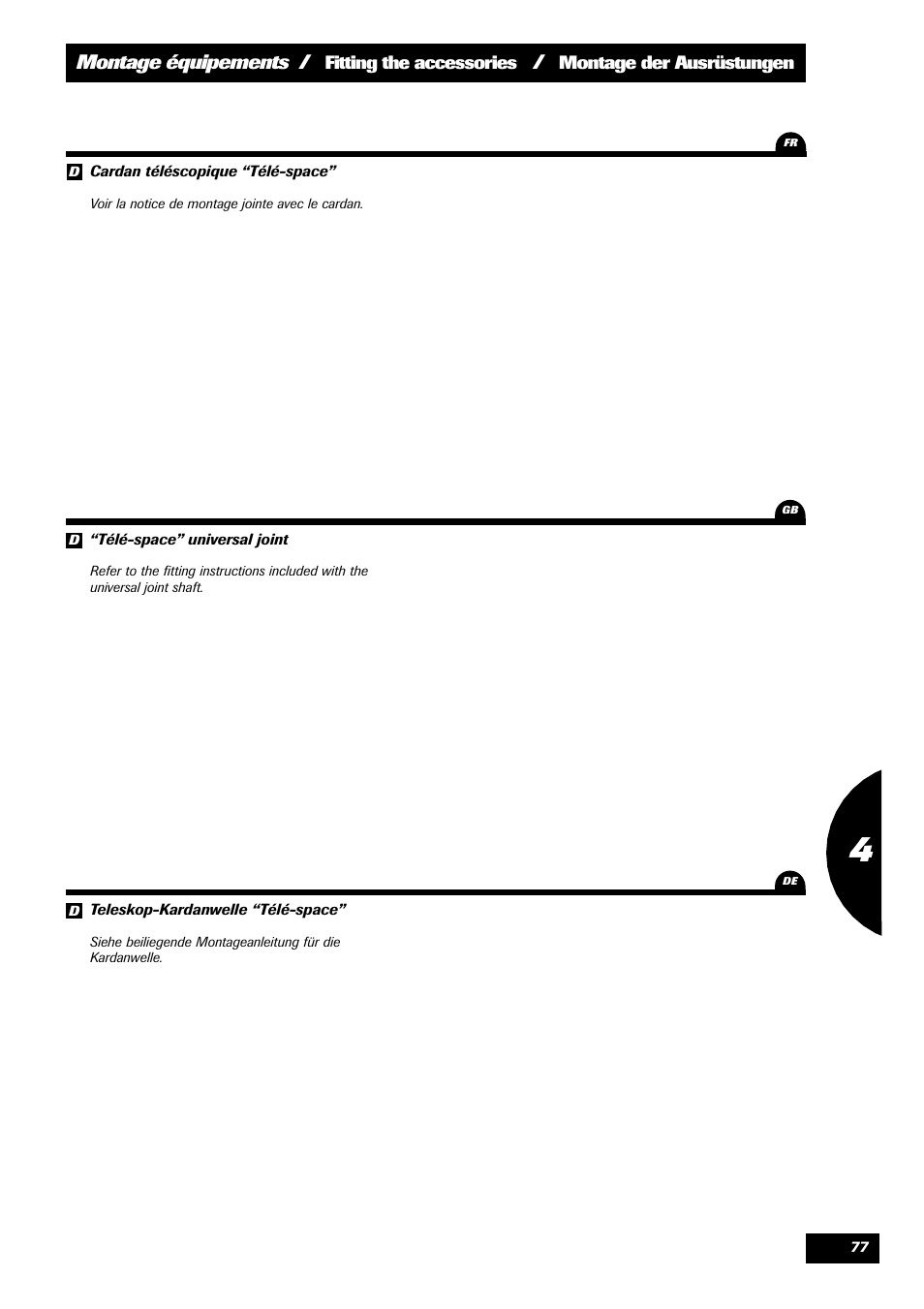 Sulky 70 years series DPX User Manual | Page 79 / 81