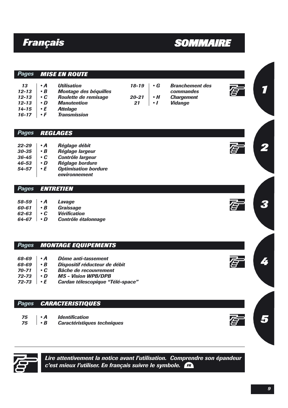Sso om mm ma aiir re e français | Sulky DPX Expert User Manual | Page 10 / 76