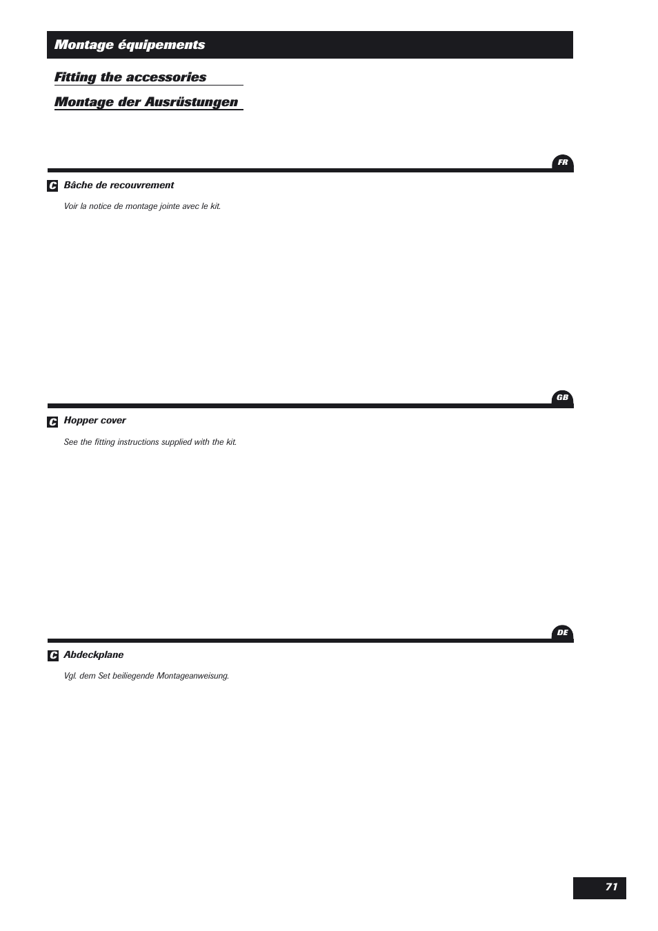 Sulky DPX Expert User Manual | Page 72 / 76