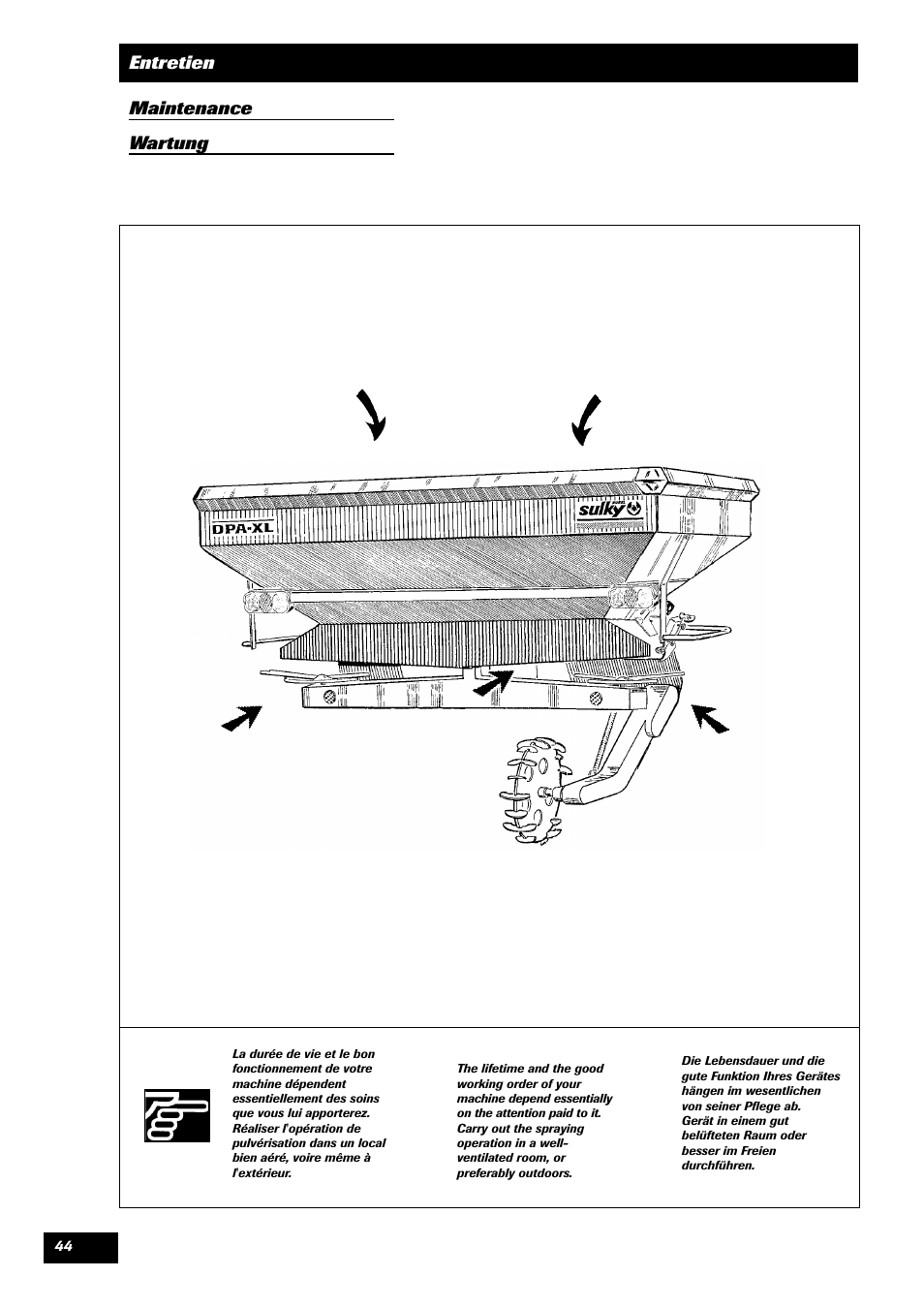 Sulky DPA - XL User Manual | Page 46 / 90