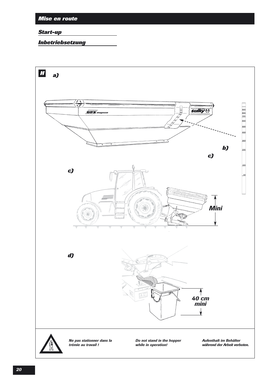 Mini | Sulky DPX User Manual | Page 21 / 76