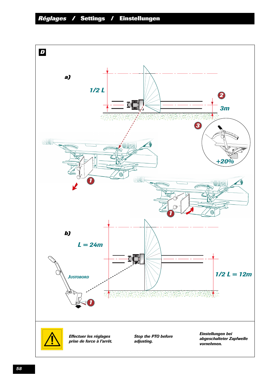 Sulky DPX 24 User Manual | Page 60 / 91