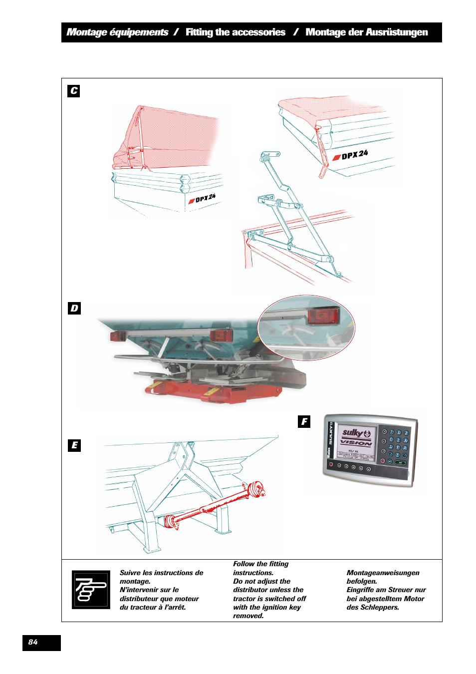 Sulky DPX 24 User Manual | Page 86 / 91