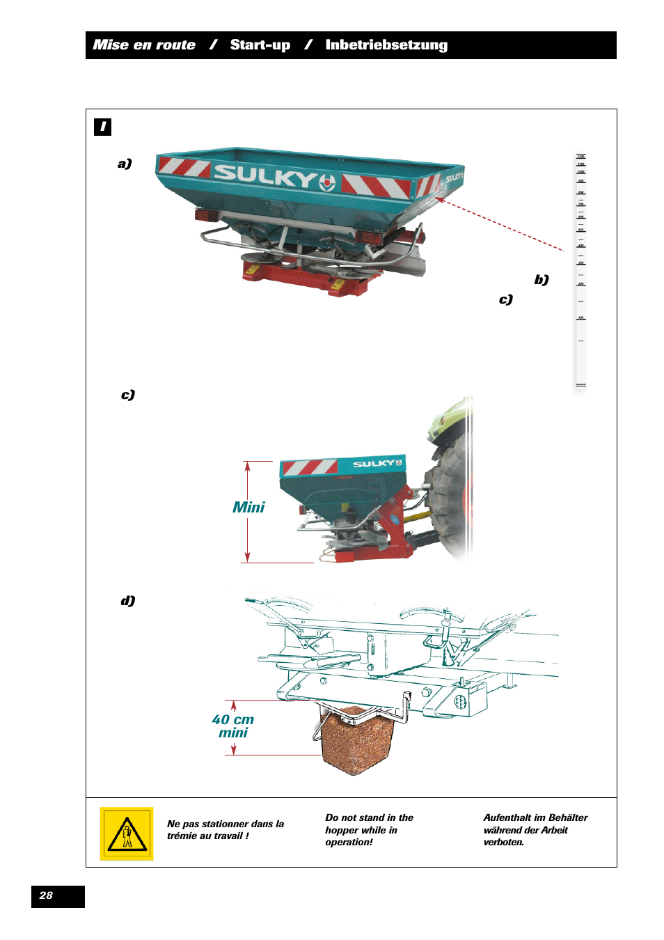 Mini | Sulky DPX 28 User Manual | Page 30 / 91