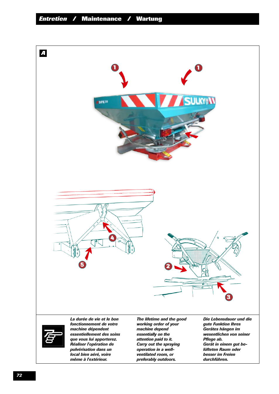 Sulky DPX 28 User Manual | Page 74 / 91