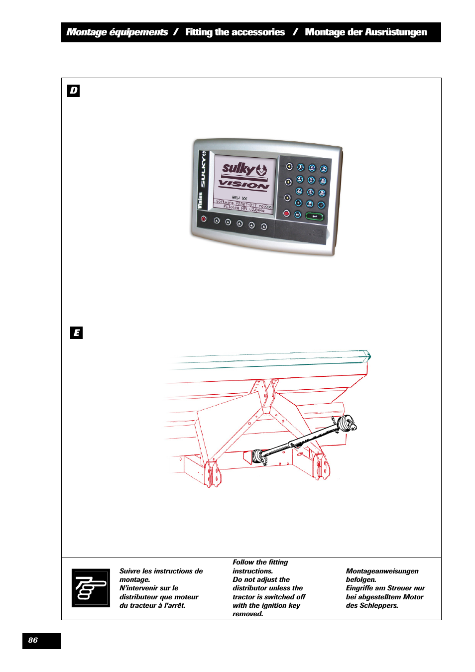 Sulky DPX 28 User Manual | Page 88 / 91