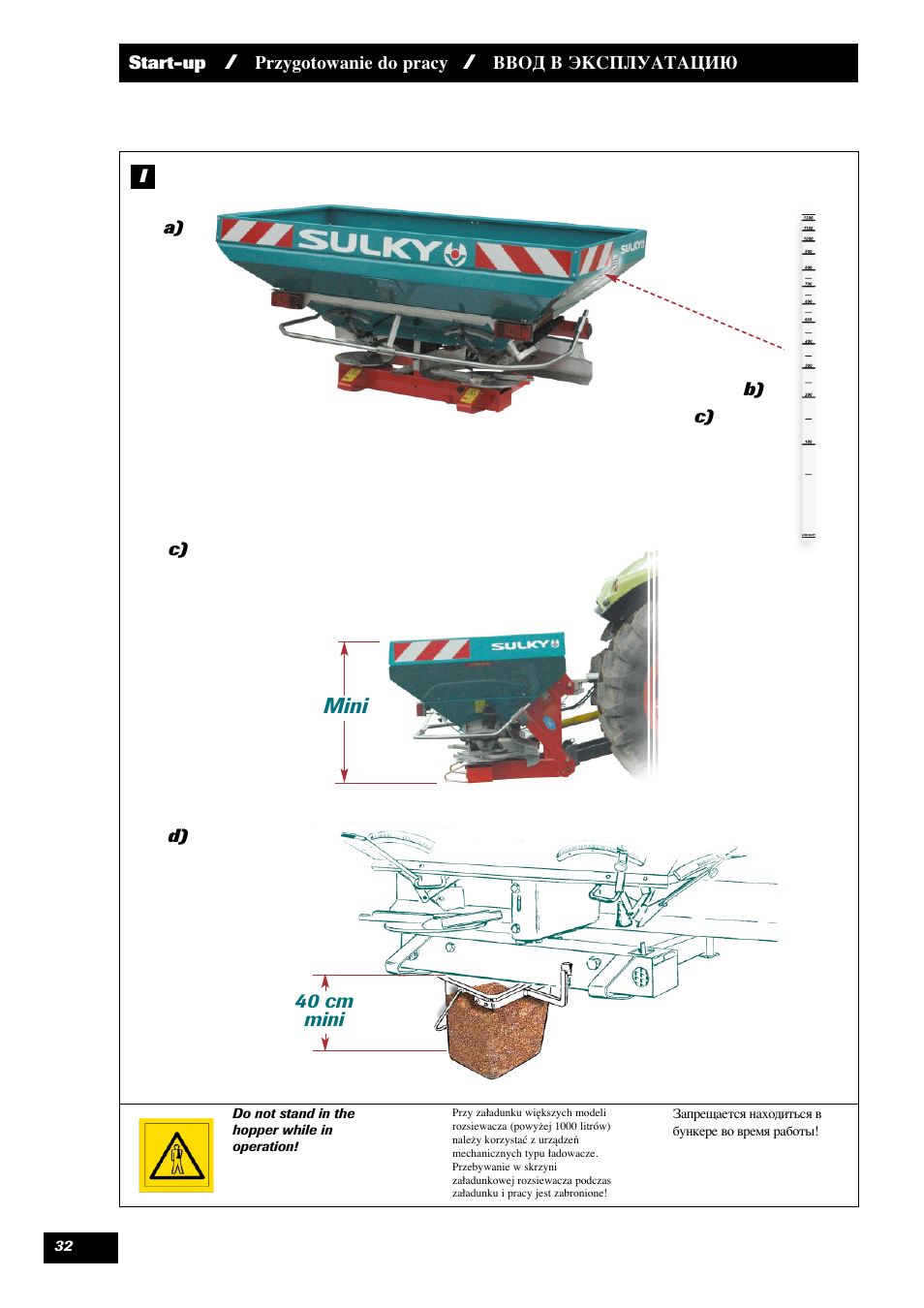 Mini | Sulky DPX 28 User Manual | Page 34 / 95