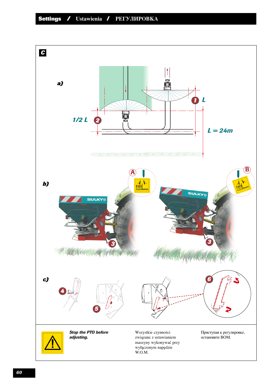 Sulky DPX 28 User Manual | Page 62 / 95