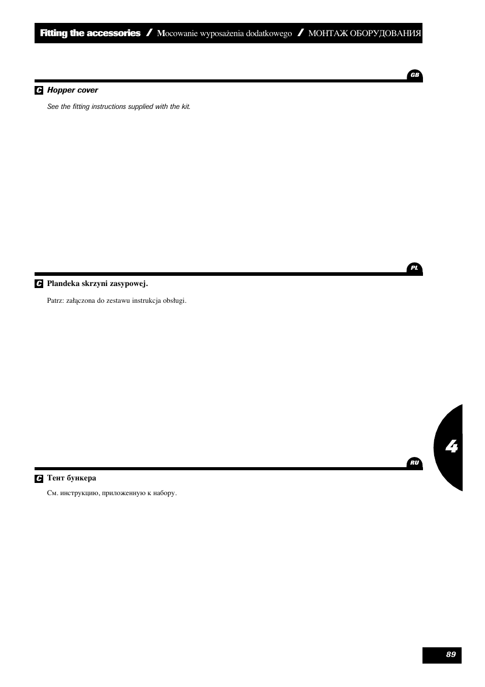 Sulky DPX 28 User Manual | Page 91 / 95