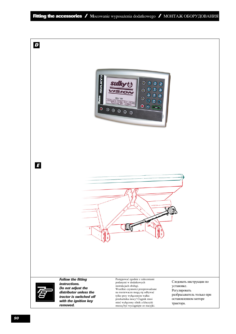 Sulky DPX 28 User Manual | Page 92 / 95