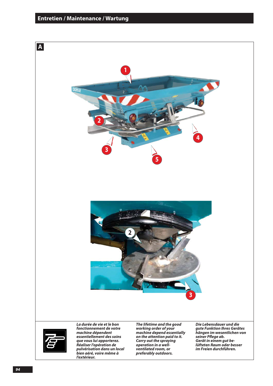 Sulky DX20-30 User Manual | Page 94 / 117