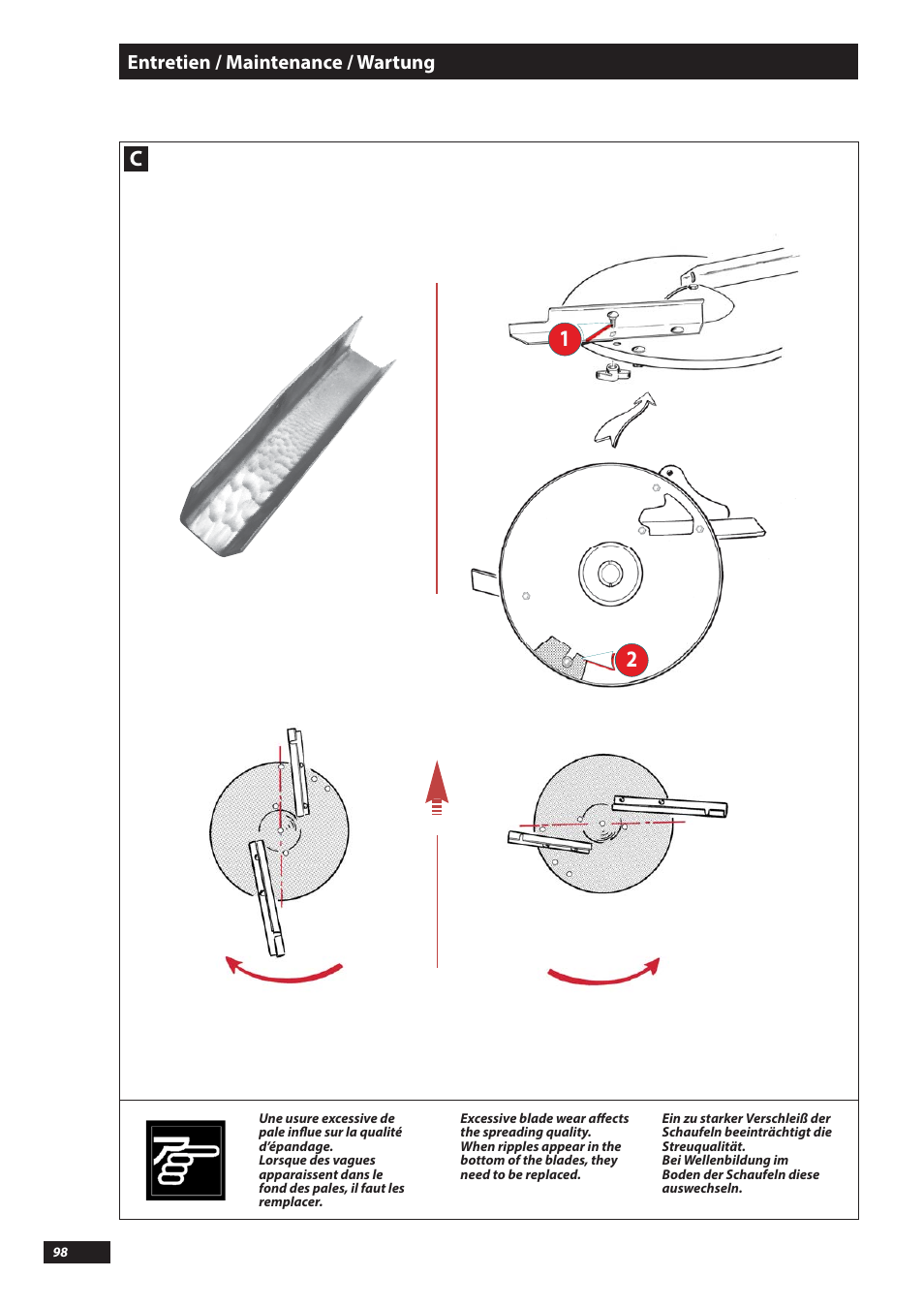 Sulky DX20-30 User Manual | Page 98 / 117