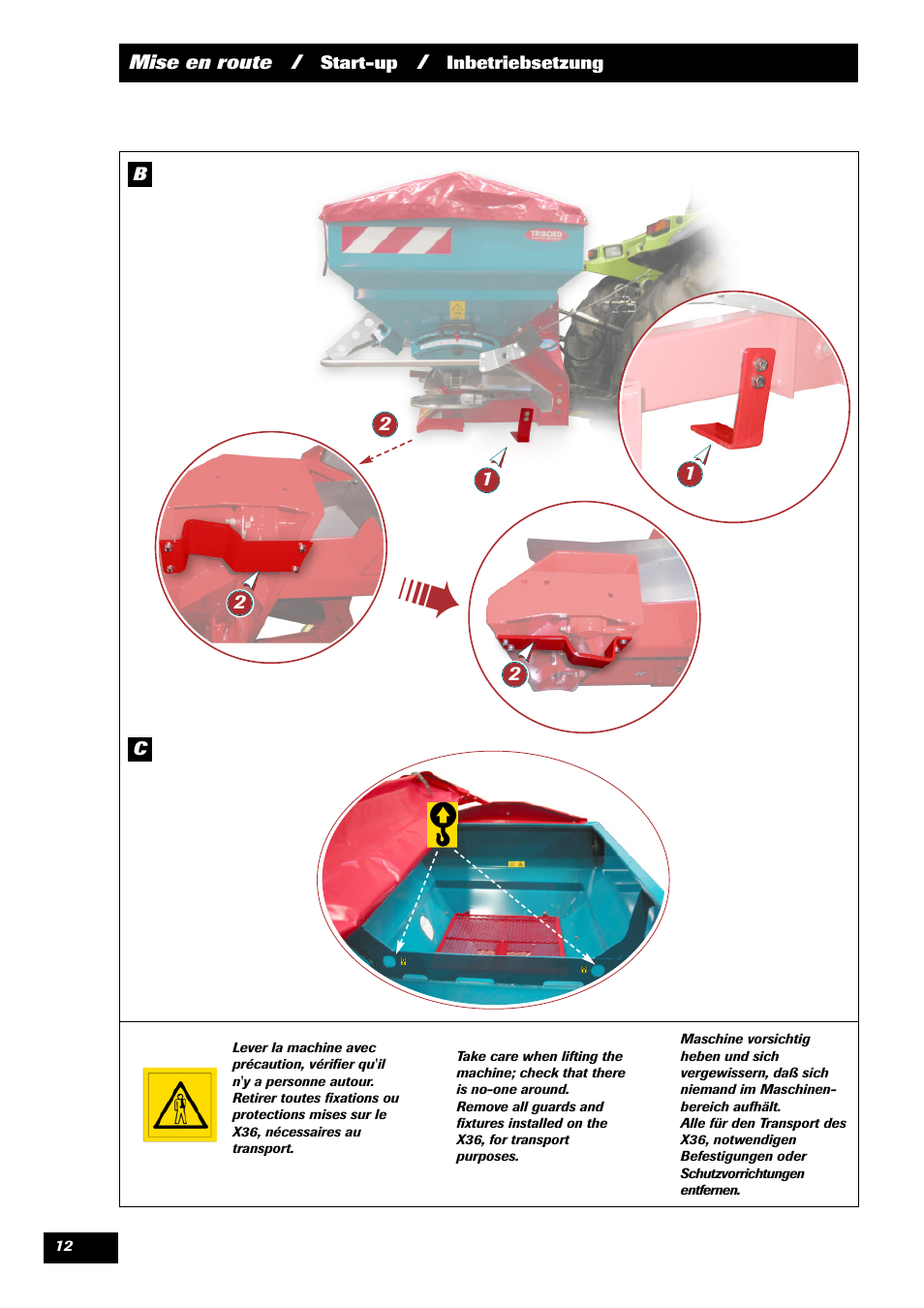 Sulky X 36 User Manual | Page 14 / 97