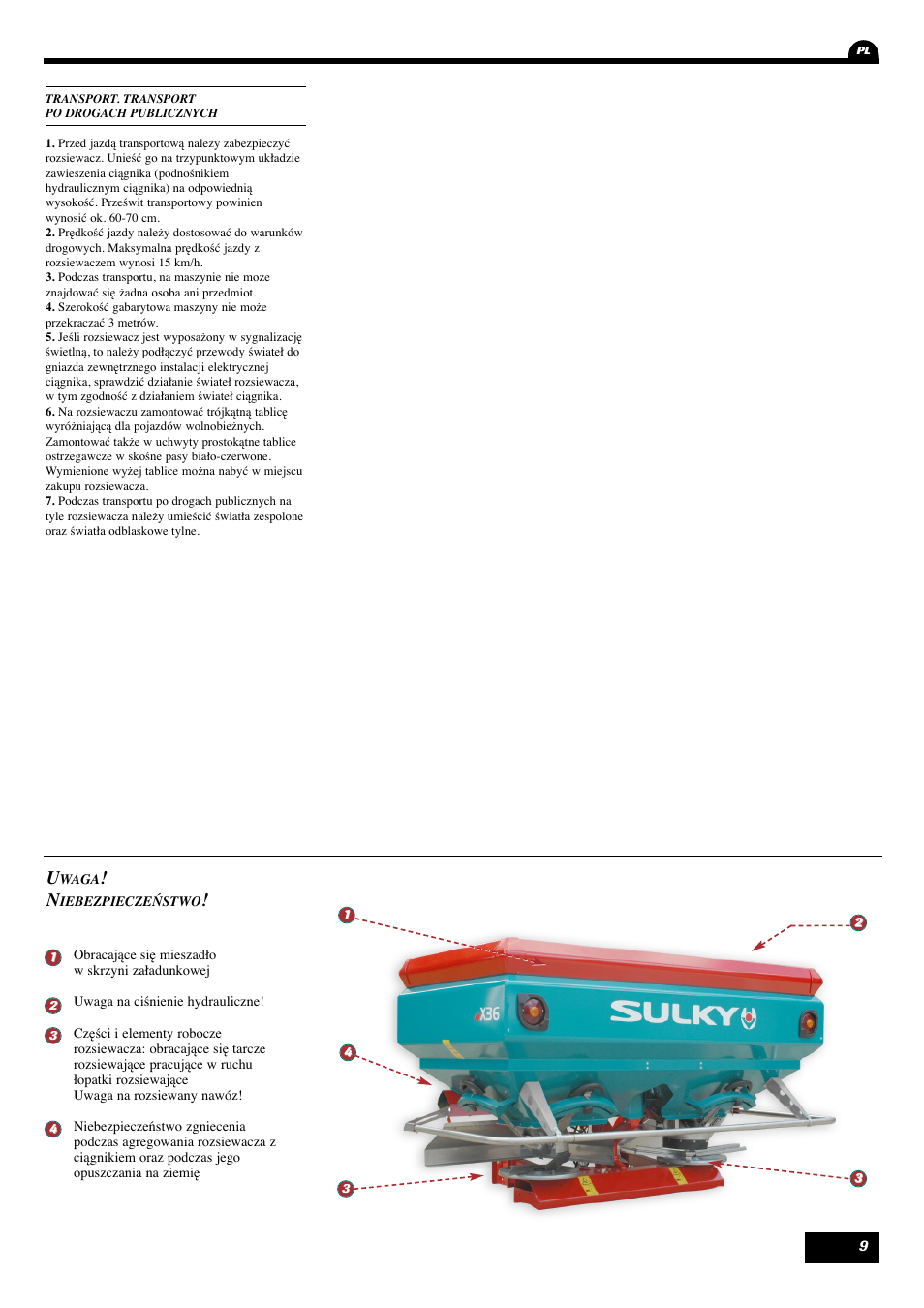 Sulky X 36 User Manual | Page 11 / 102