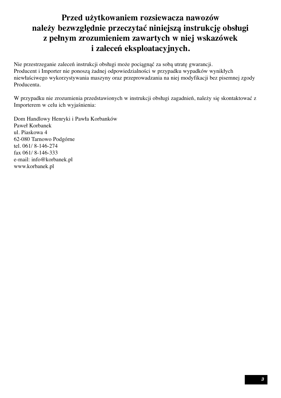 Sulky X 36 User Manual | Page 5 / 102
