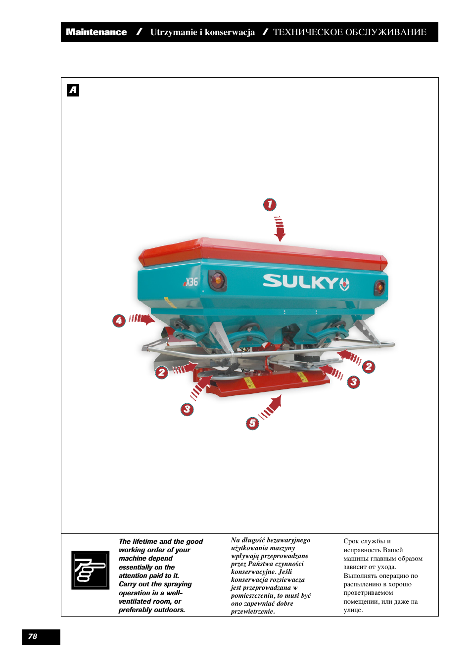 Sulky X 36 User Manual | Page 80 / 102