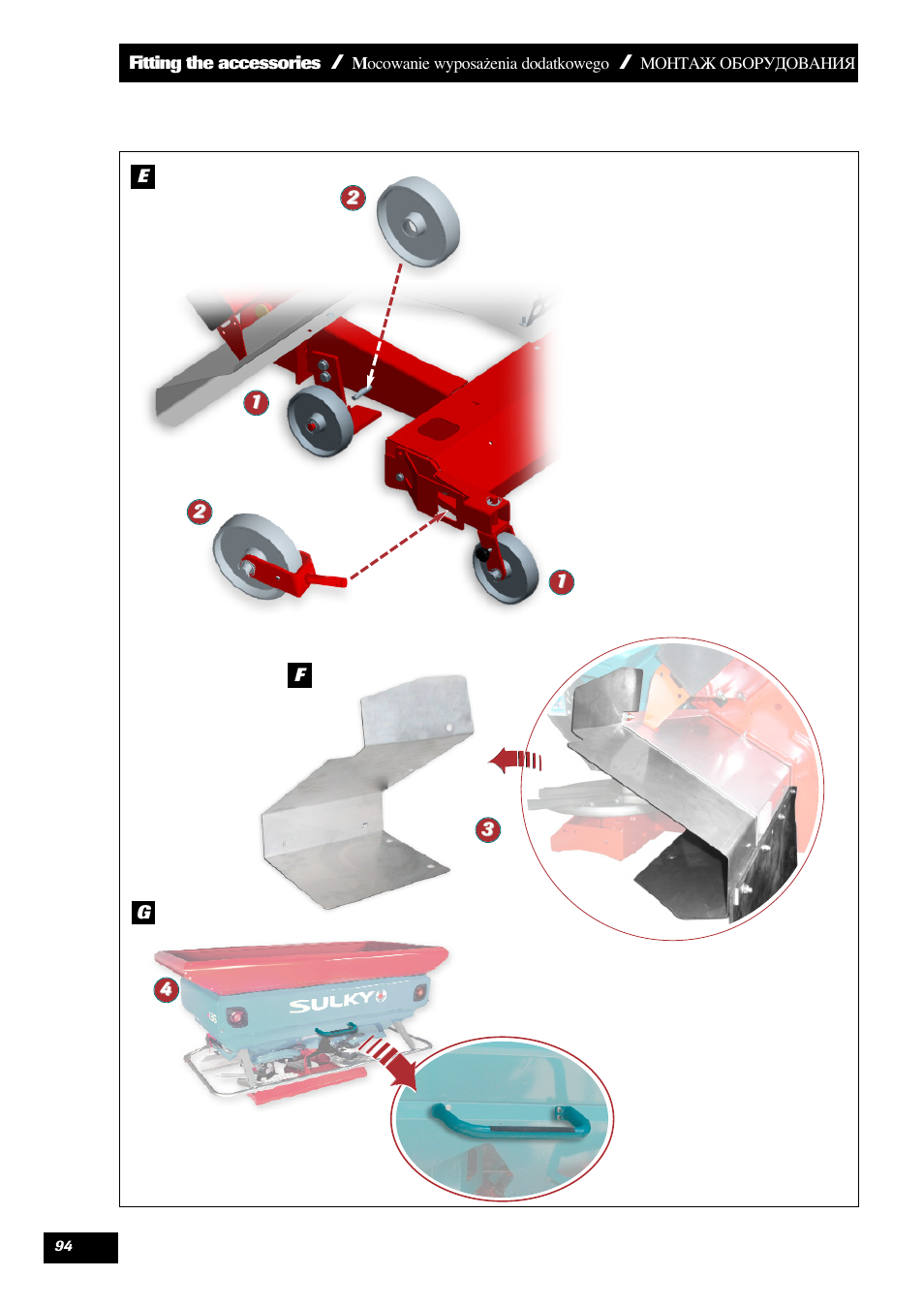 Sulky X 36 User Manual | Page 96 / 102