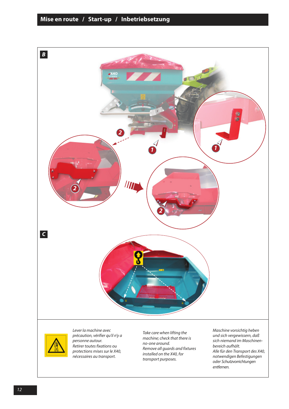 Sulky X 40 User Manual | Page 14 / 105