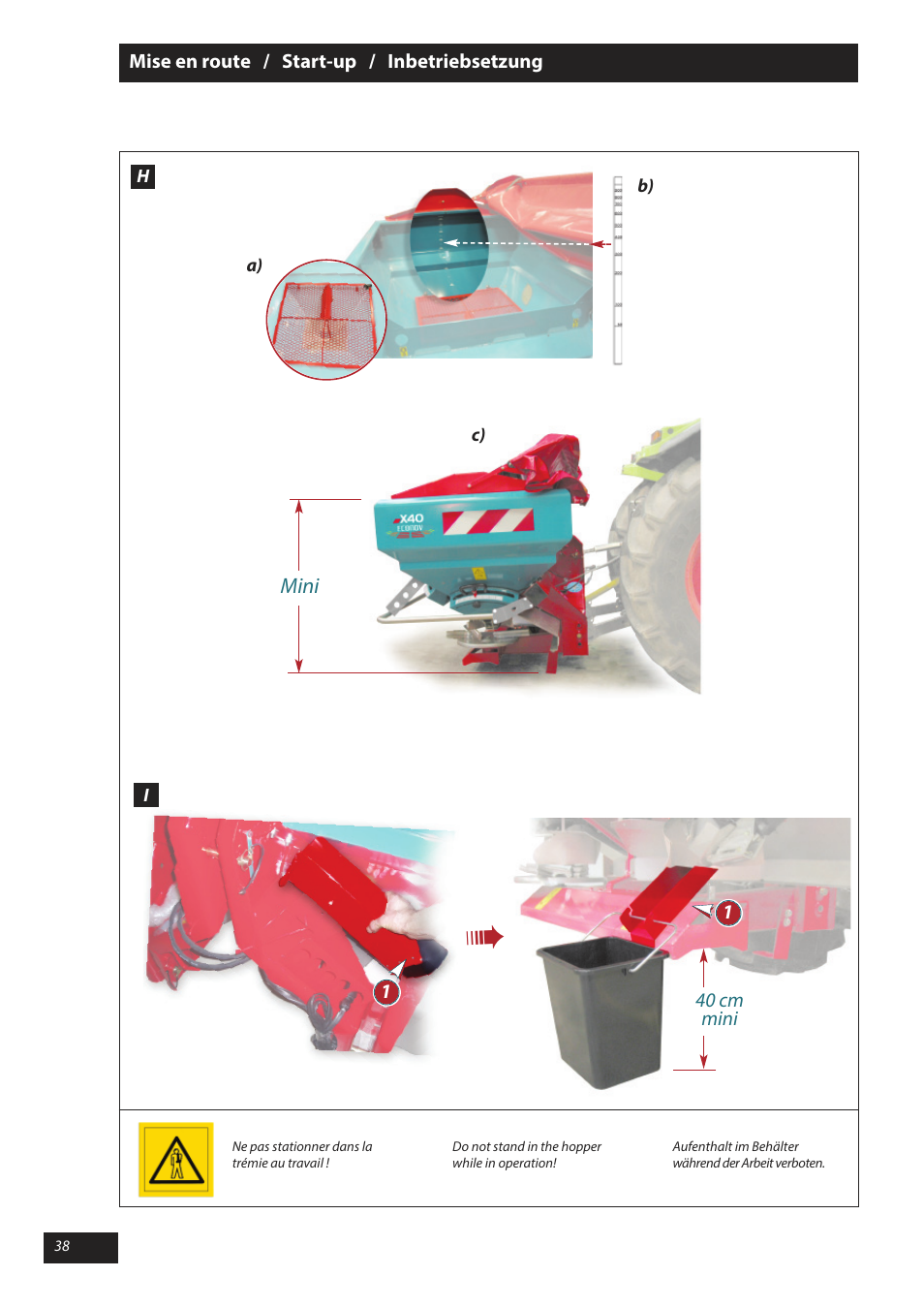 Sulky X 40 User Manual | Page 40 / 105